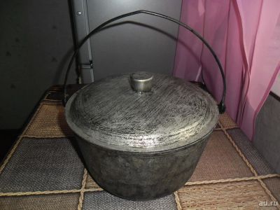 Лот: 9450419. Фото: 1. Котелок походный на 6 л. Туристическая, походная мебель