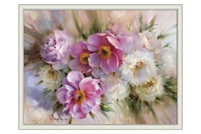 Лот: 23644122. Фото: 1. Репродукция в раме Hoff Нежный... Картины, гравюры
