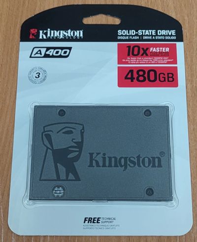 Лот: 23683601. Фото: 1. Жесткий диск SSD Кingston A400... Жёсткие диски (HDD)