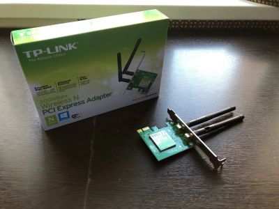 Лот: 12617835. Фото: 1. Wi-Fi Сетевая карта TP-link tl-wn881nd. Сетевые карты