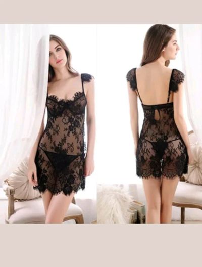 Лот: 9469389. Фото: 1. Пеньюар+стринги новый р-р 46-52. Нижнее бельё