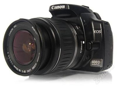 Лот: 2112969. Фото: 1. Фотоаппарат Canon EOS 400D обмен... Цифровые зеркальные