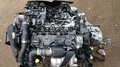 Лот: 17801381. Фото: 1. Контрактный ДВС - Двигатель Citroen... Двигатель и элементы двигателя