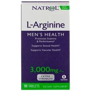 Лот: 13903362. Фото: 1. L-Arginine 3000 mg от Natrol 90... Спортивное питание, витамины
