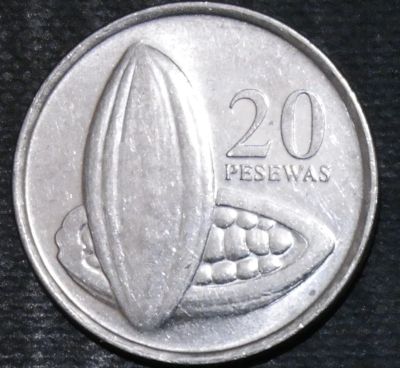 Лот: 12840021. Фото: 1. Экзотика с рубля (16554) Гана. Остальные страны