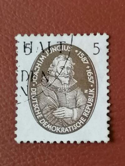 Лот: 25703244. Фото: 1. Германия. 1957 г. Немецкий учёный. Марки
