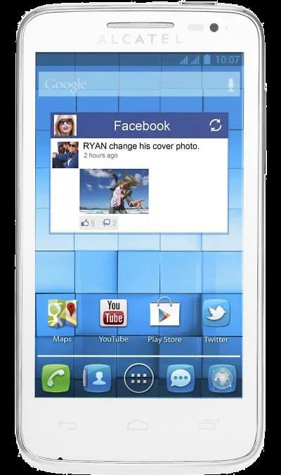 Лот: 4545571. Фото: 1. Alcatel OneTouch M'POP 5020D... Смартфоны