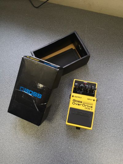 Лот: 18736190. Фото: 1. Boss Bass Overdrive ODB-3 (басовый... Гитарные эффекты и комбоусилители