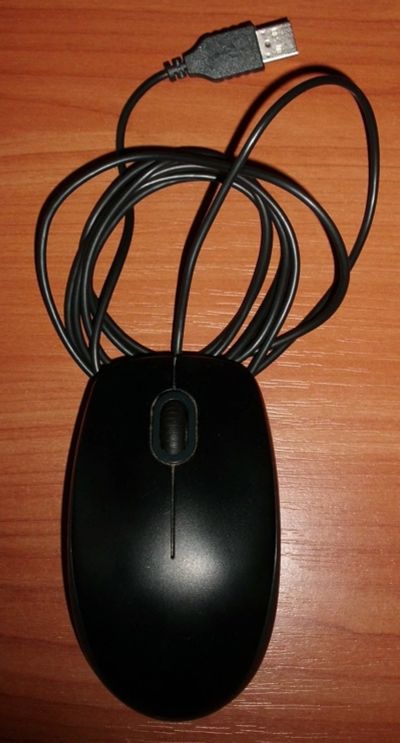 Лот: 16639546. Фото: 1. Мышь для компьютера проводная... Клавиатуры и мыши