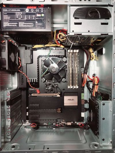 Лот: 19922992. Фото: 1. Системный блок i7/Z77/32DDR3/256SSD... Компьютеры в сборе