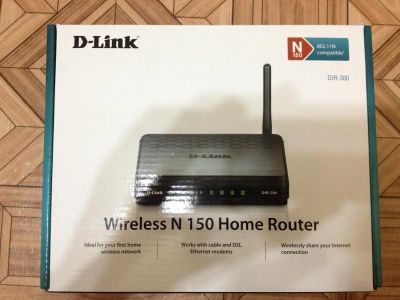 Лот: 3673424. Фото: 1. Роутер D-Link DIR 300. Проводные модемы
