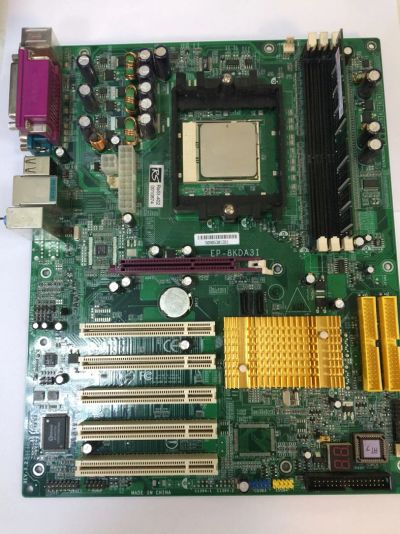 Лот: 7922901. Фото: 1. Гарантия! MB EPoX EP-8KDA3I не... Материнские платы