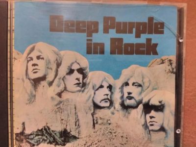 Лот: 10433301. Фото: 1. Deep purple - in rock, переиздание... Аудиозаписи