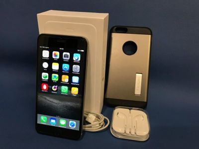Лот: 8773306. Фото: 1. Apple iPhone 6 Plus, Space Grey... Смартфоны