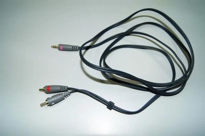 Лот: 2978107. Фото: 1. Аудио кабель Mini Jack - RCA Sparks... Шнуры, кабели, разъёмы