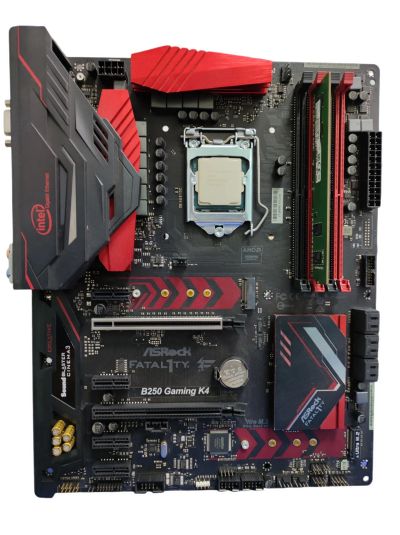 Лот: 23573668. Фото: 1. Мат.плата ASRock Fatal1ty B250... Материнские платы