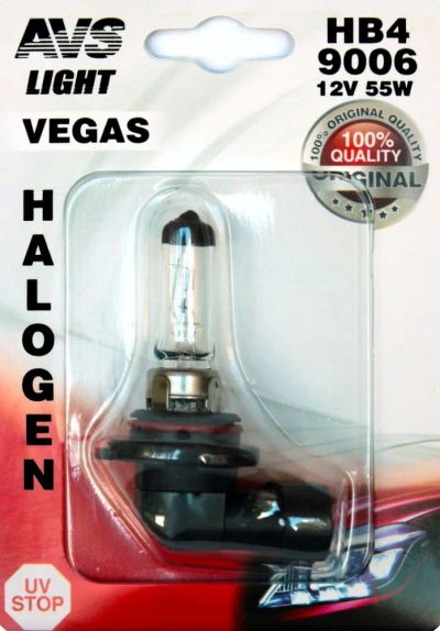 Лот: 20584330. Фото: 1. Галогенная лампа AVS Vegas в блистере... Оптика и освещение