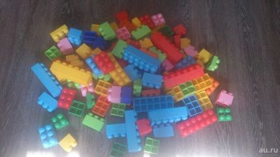 Лот: 8116672. Фото: 1. Конструктор Великан очень крупные... Конструкторы