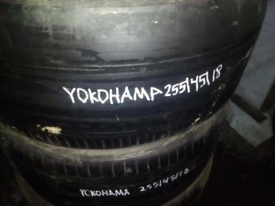 Лот: 10322568. Фото: 1. 255/45 R18 Yokohama пара. Шины