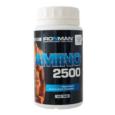 Лот: 6157386. Фото: 1. Аминокислоты Ironman Amino 2500... Спортивное питание, витамины