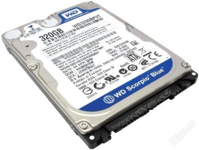 Лот: 2732806. Фото: 1. HDD 320 Gb SATA-II 300 Western... Жёсткие диски (HDD)