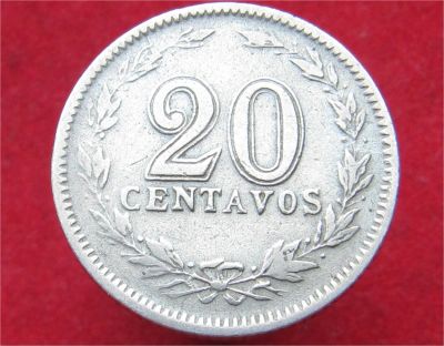 Лот: 11525524. Фото: 1. Монета №20337 Аргентина, 1927год. Остальные страны