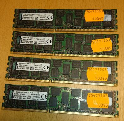 Лот: 17660294. Фото: 1. Kingston 64GB (4x16GB) DDR3 PC3-12800R... Оперативная память