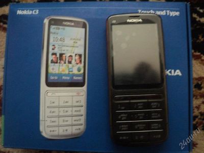 Лот: 1686650. Фото: 1. NOKIA C3-01 + чехол в подарок. Кнопочные мобильные телефоны