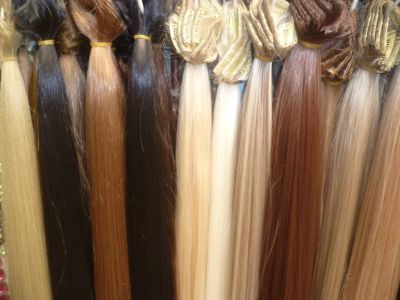 Лот: 3128708. Фото: 1. ВОЛОСЫ НА ЗАКОЛКАХ 5 ШТ. Другое (красота и здоровье)