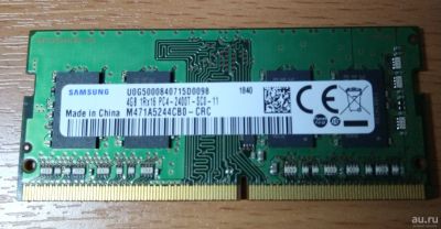 Лот: 18494679. Фото: 1. 4GB Samsung DDR-4 PC4-2400. Оперативная память