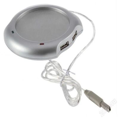 Лот: 2784859. Фото: 1. usb хаб и подогрев кружки. Остался... Сувенирные мелочи