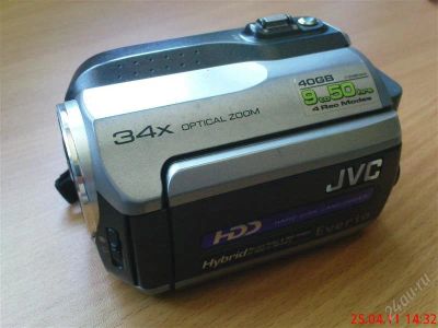 Лот: 924747. Фото: 1. Цифровая видео камера JVC GZ-MG145ER. Видеокамеры
