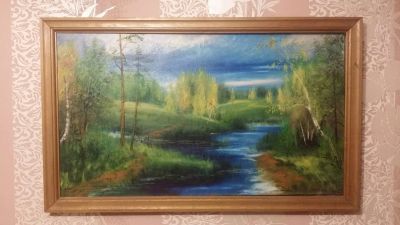 Лот: 6382194. Фото: 1. Картина. Холсты чистые