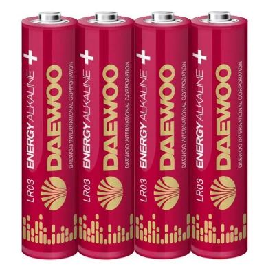 Лот: 24783143. Фото: 1. Батарейки Daewoo Energy Alkaline... Батарейки, аккумуляторы, элементы питания