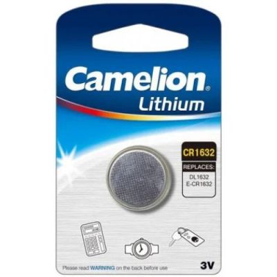 Лот: 15011647. Фото: 1. Батарейка Camelion СR1632 BL-1... Батарейки, аккумуляторы, элементы питания