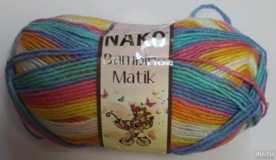 Лот: 11182076. Фото: 1. Пряжа Nako bambino matik 100г... Ткани, нитки, пряжа
