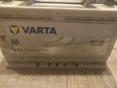 Лот: 14983215. Фото: 1. Аккумулятор varta e38. Аккумуляторы