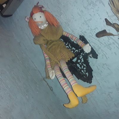 Лот: 19392432. Фото: 1. кукла ручной работы Тильда 50... Авторские куклы, игрушки, поделки