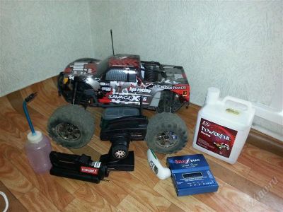 Лот: 2479763. Фото: 1. Продам хобби монстр-трак HPI Savage... Автомоделизм