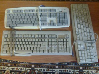 Лот: 9104646. Фото: 1. Клавиатура PS2 рабочая любая на... Клавиатуры и мыши