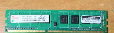 Лот: 15959838. Фото: 1. 4Gb DDR3 Memory power 1600 односторонняя. Оперативная память