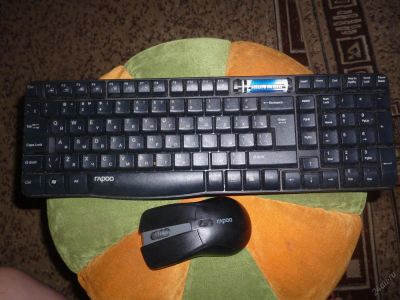 Лот: 5726574. Фото: 1. беспроводная клавиатура и мышь. Клавиатуры и мыши