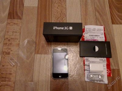 Лот: 2164340. Фото: 1. Apple iPhone 3GS 8Gb черный.РСТ. Смартфоны