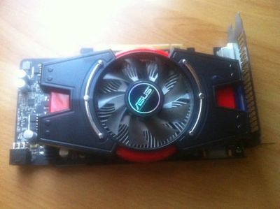 Лот: 8507532. Фото: 1. Видеокарта Asus GTX 550 Ti 1GB... Видеокарты