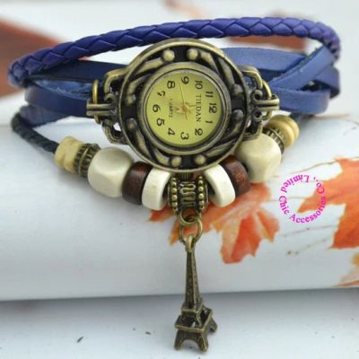 Лот: 3497313. Фото: 1. Винтажные часы-браслет с подвеской... Оригинальные наручные часы