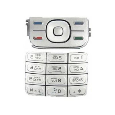 Лот: 25353123. Фото: 1. Клавиатура Nokia 5330 белый. Клавиатуры для ноутбуков