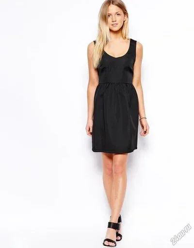 Лот: 5679689. Фото: 1. Черное платье ASOS размер 48... Платья