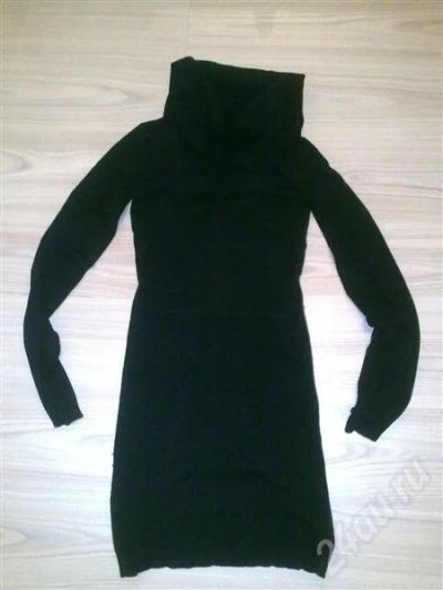 Лот: 647006. Фото: 1. Платье трикотажное черное. Платья