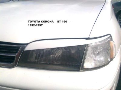Лот: 4417164. Фото: 1. Реснички на фары Toyota Caldina... Детали тюнинга