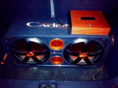 Лот: 5445289. Фото: 1. cadence xbr122 и усилитель cadence... Сабвуферы